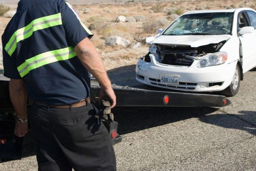 Towing Vehicle After An Accident